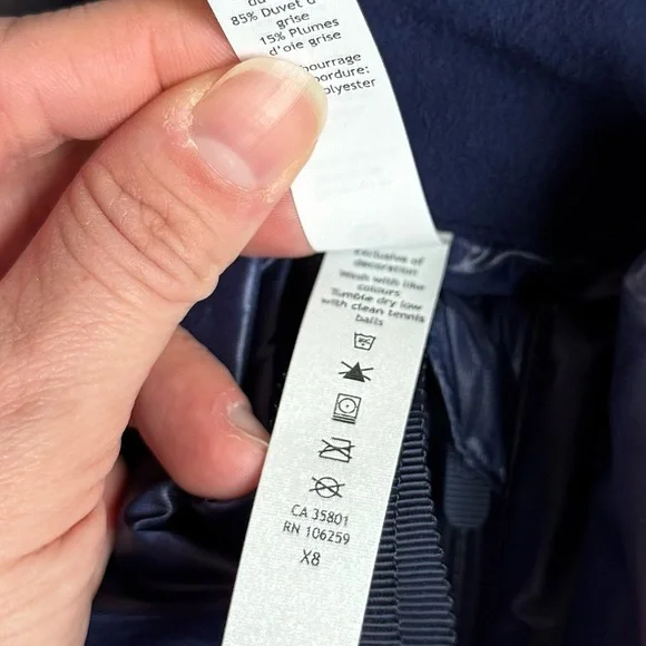 Lululemon Down for It All Vest Shine Night Sea size 12 - Picture 9 of 12